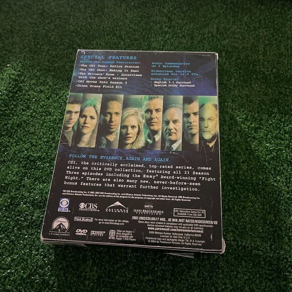 CSI: Crime Scene Investigation: The Complete Third Season DVD Set Iconic TV Show - Picture 10 of 10